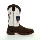DURANGO Men's Rebel Distressed Flag Embroidery Western Boot