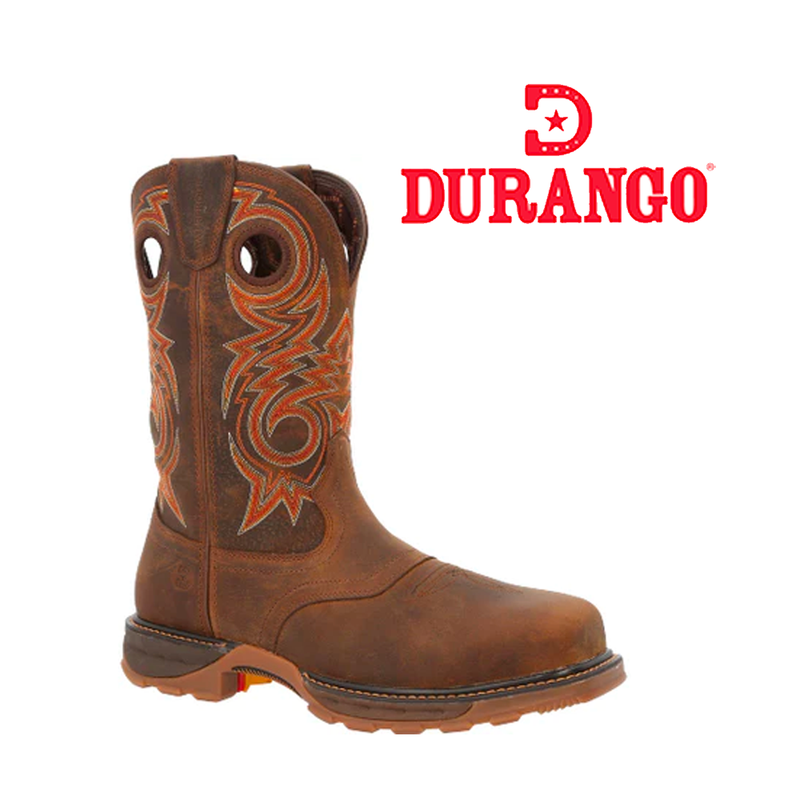 DURANGO Men's Maverick XP Composite Toe Waterproof Western Work Boot DDB0365