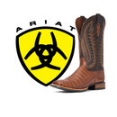 ARIAT Men's Double Down Caiman Belly Exotic Western Boot 10034030