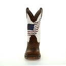 DURANGO Women's Rebel  Distressed Flag Western Boot DRD0394