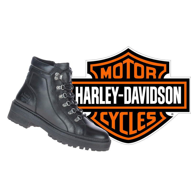 HARLEY DAVIDSON Women's Dalwood 5 Inch Lace Up Riding Boots D84743
