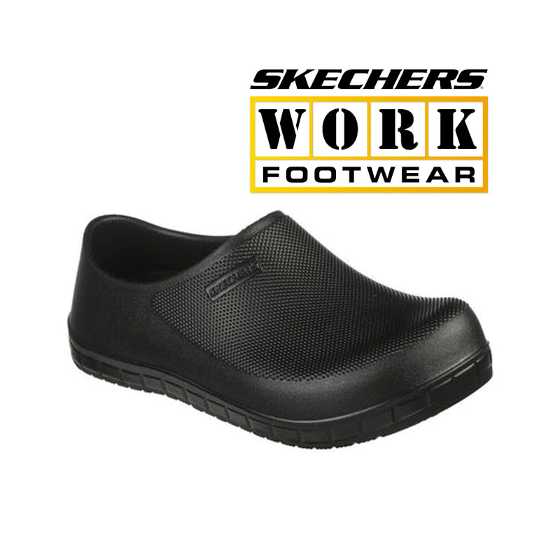 SKECHERS Women's Work Evaa 3/4 Inch Heel Height Slip Resistant 108048