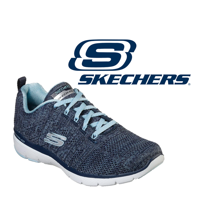 SKECHERS Women's Flex Appeal 3-High Tides 1 Inch Heel 13077