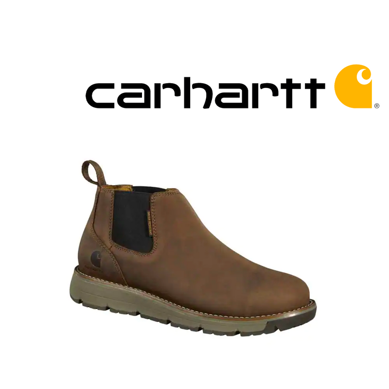 CARHARTT Men's Millbrook Water Resistant 4 Inch Romeo Wedge Boot FM4000