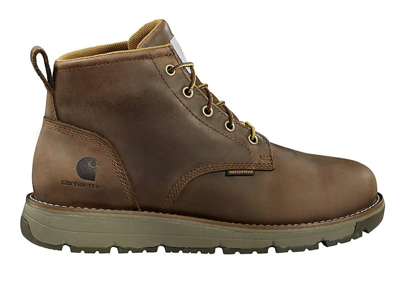 CARHARTT Men's Millbrook Waterproof 5 Inch Steel Toe Wedge Work Boot FM5204