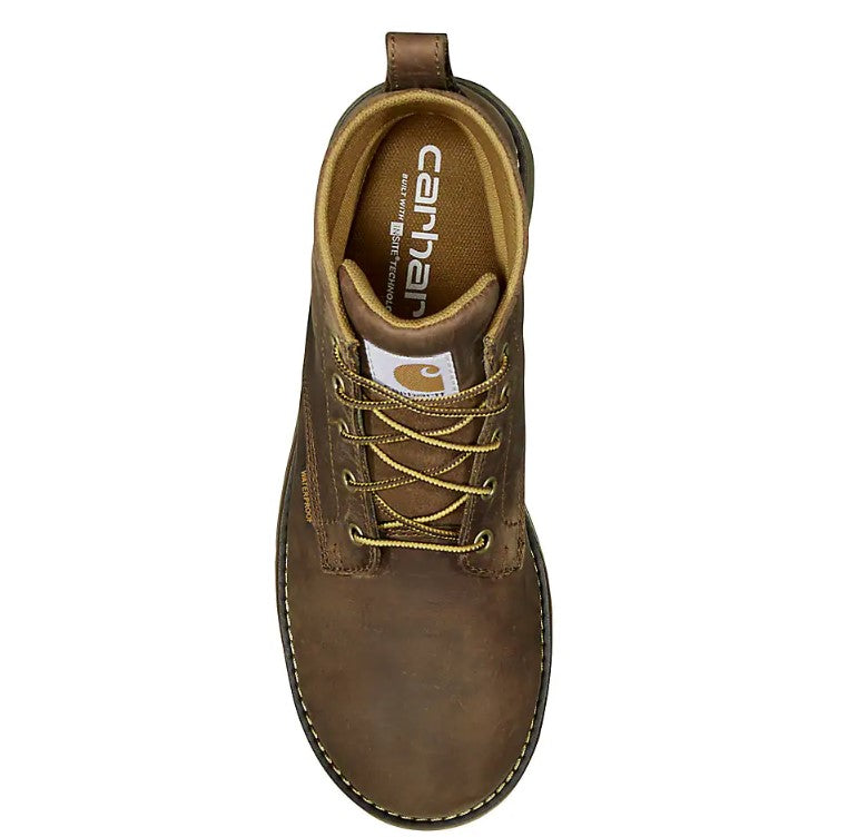CARHARTT Men's Millbrook Waterproof 5 Inch Steel Toe Wedge Work Boot FM5204
