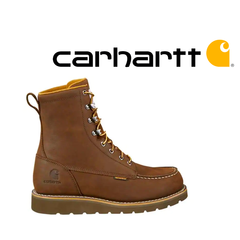 CARHARTT Men's 8'' Moc Non-Safety Toe Wedge Boot FW8093