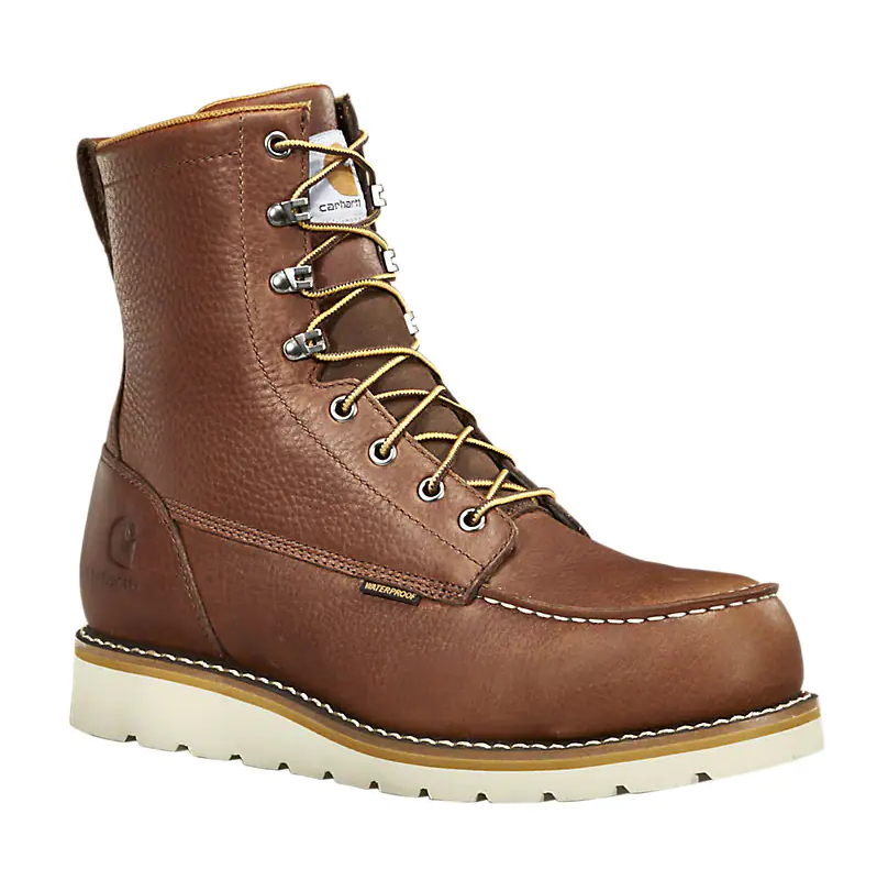 CARHARTT Men's Wedge Waterproof 8 Inch Steel Toe Work Boot FW8275