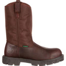 GEORGIA BOOT - Bota de trabajo impermeable con punta de acero de 11 pulgadas para hombre, G111