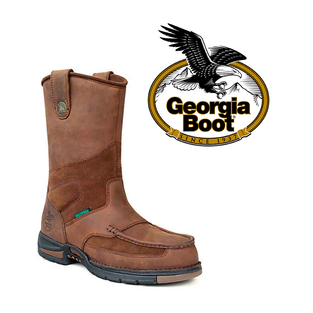 GEORGIA BOOT Men s Athens Waterproof Wellington 10 Inch G4403