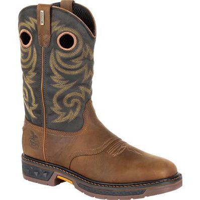 GEORGIA BOOT Men's Carbo-Tec LT 11 Inch Waterproof Pull-On GB00266