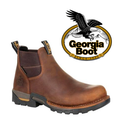 GEORGIA BOOT Men's Eagle One Steel Toe 4 Inch Waterproof Chelsea Work Boot GB00337