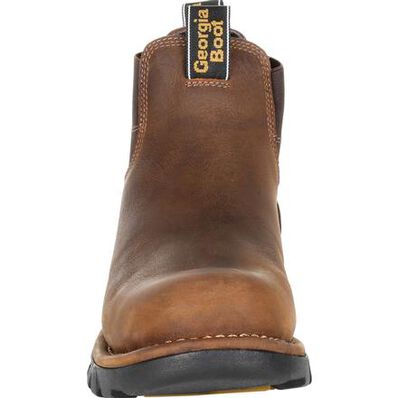 GEORGIA BOOT Men's Eagle One Steel Toe 4 Inch Waterproof Chelsea GB00337