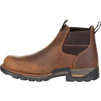 GEORGIA BOOT Men's Eagle One Steel Toe 4 Inch Waterproof Chelsea GB00337