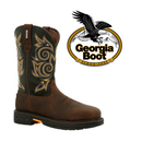 GEORGIA BOOT Men's 11 Inch Carbo-Tec LT Steel Toe Waterproof Pull-On Zipper GB00437