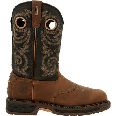 GEORGIA BOOT Men's Carbo-Tec LT Waterproof 11 Inches In Height Pull-On GB00438