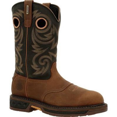 GEORGIA BOOT Men's Carbo-Tec LT Waterproof 11 Inches In Height Pull-On GB00438