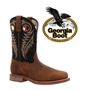 GEORGIA BOOT Men's 11 Inch Carb-Tec Steel Toe Waterproof Work Boot, Brown