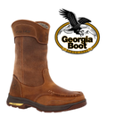 GEORGIA BOOT Men's Athens 11 Inch Alloy Toe Waterproof Work Boot, Brown