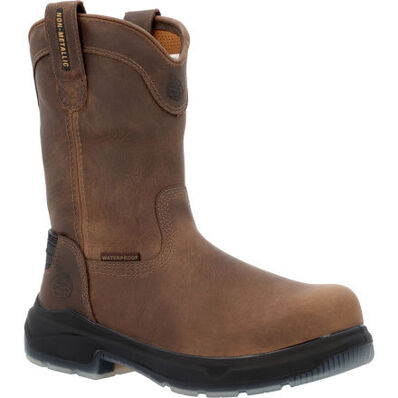 GEORGIA BOOT Men's Flexpoint Ultra 8 Inch Composite Toe Waterproof Wellington Pull-on GB00555