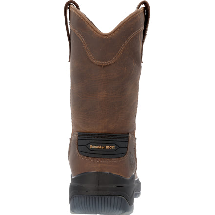 GEORGIA BOOT Men's Flexpoint Ultra 8 Inch Composite Toe Waterproof Wellington Pull-on GB00555