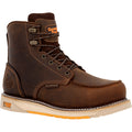 GEORGIA BOOT Men's AMP LT Wedge 6 Inch In Height Composite Toe Waterproof Work Boot GB00592