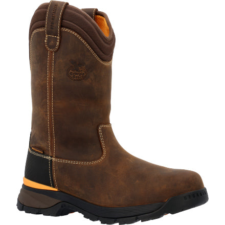 GEORGIA BOOT Men's TBD Waterproof Wellington 11 Inch Pull-On Boot GB00598
