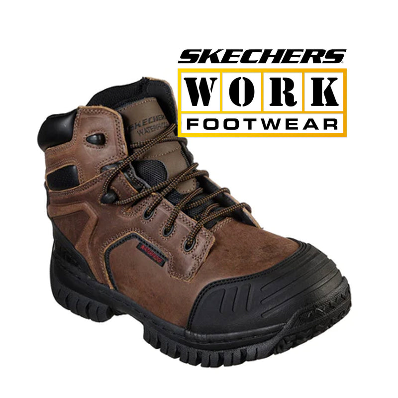 SKECHERS Men's Work 6 Inch Hartan Caledon 77181