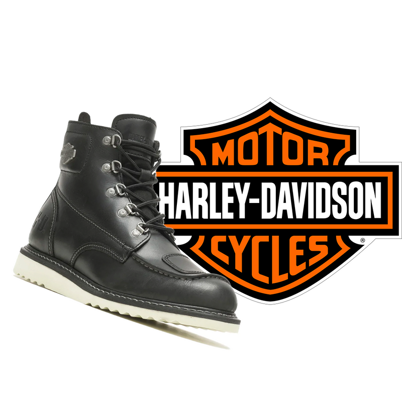 HARLEY DAVIDSON Men's Hagerman 5 Inch Black Motorcycle Boots D93469