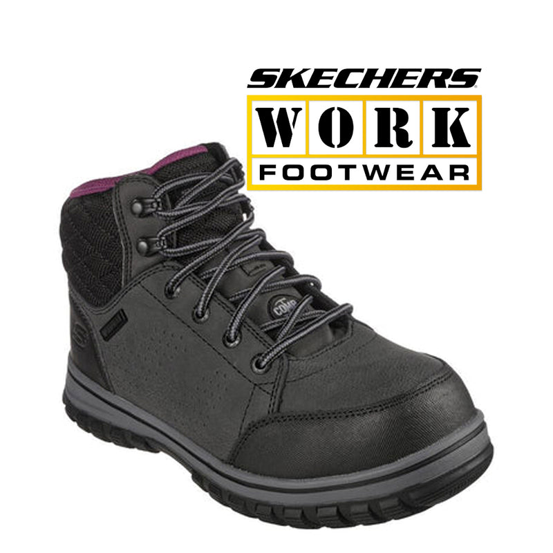 SKECHERS Women's Work McCool Composite Toe Waterproof 108004