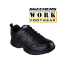 SKECHERS Zapatos de trabajo antideslizantes Dighton de corte relajado para hombre 77111 