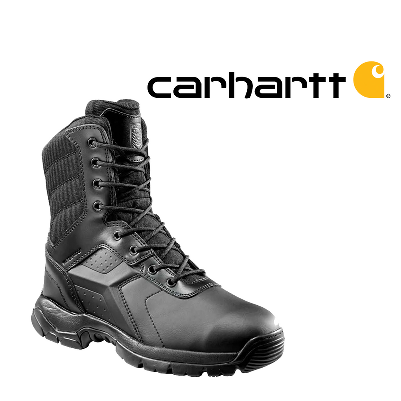 CARHARTT Men's 8 Inch Zip Tactical Waterproof Composite Toe Boot BOPS8002