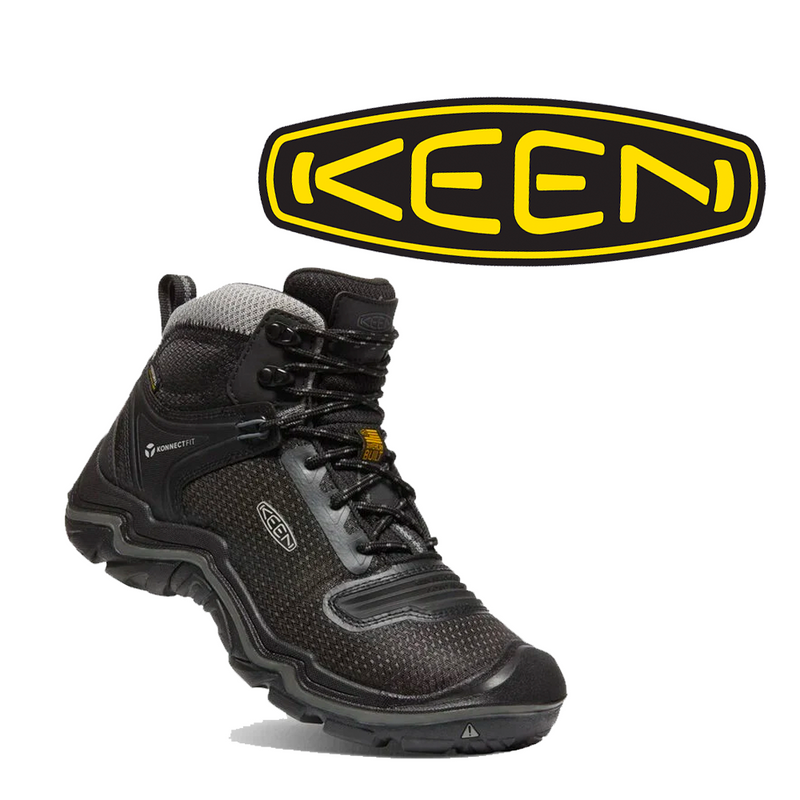 Keen Durand Evo Mid Waterproof Boot Men s Black Magnet 8.5