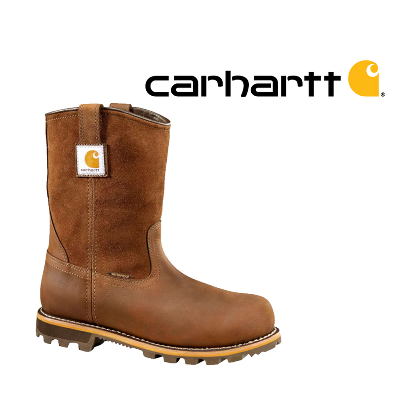 CARHARTT Men's Pull On Boot 10 Inch Waterproof CMP1053