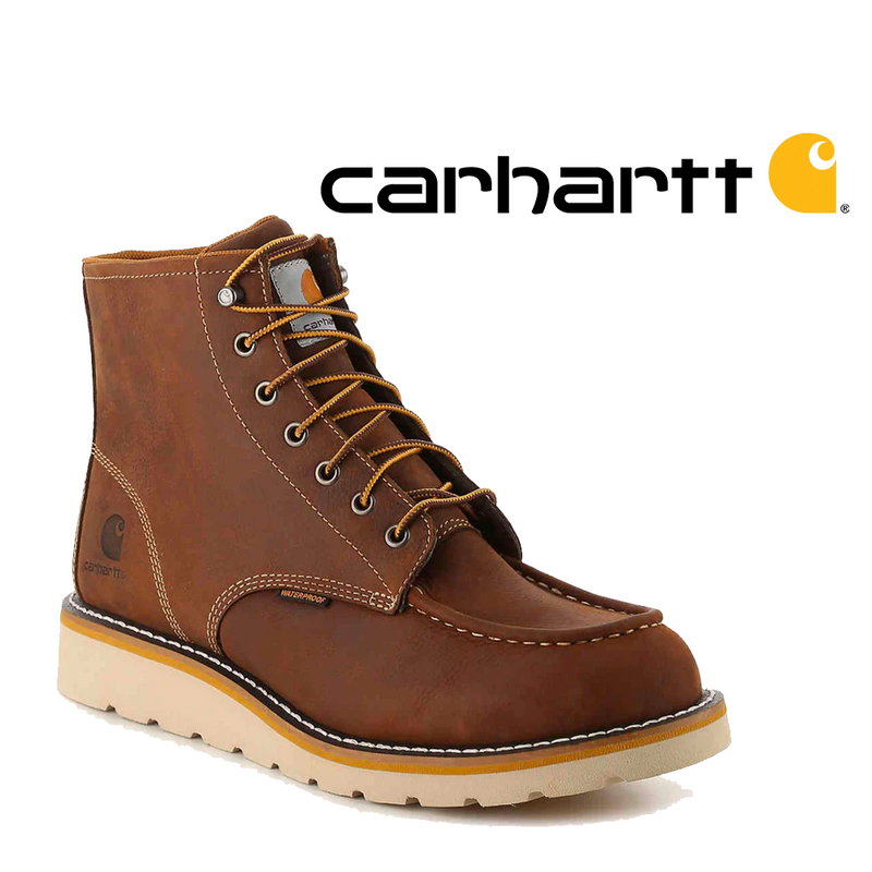 CARHARTT Men's Wedge Boot 6 Inch Waterproof CMW6095