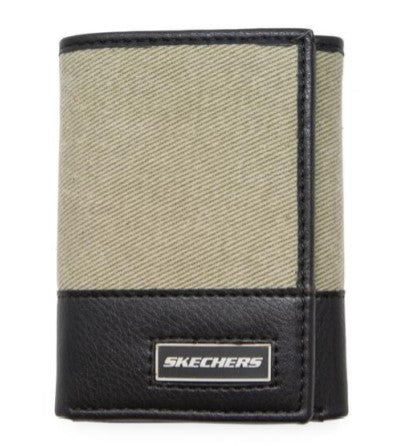 SKECHERS Twill Logo Trifold Wallet N30006