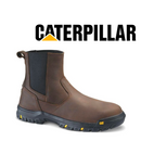 Botas de trabajo con punta de acero CATERPILLAR para hombre, con distancia entre ejes, P91026