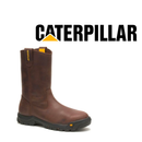 Bota de trabajo con punta de acero y barra de tiro CATERPILLAR para hombre P91155