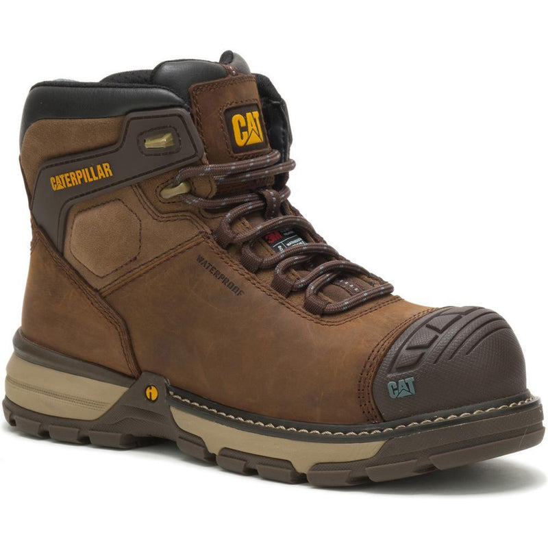 CATERPILLAR Women's Excavator Superlite Waterproof TX Nano Toe Work Boots P91324