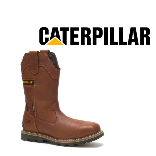Bota de trabajo impermeable cilíndrica CATERPILLAR para hombre P51063