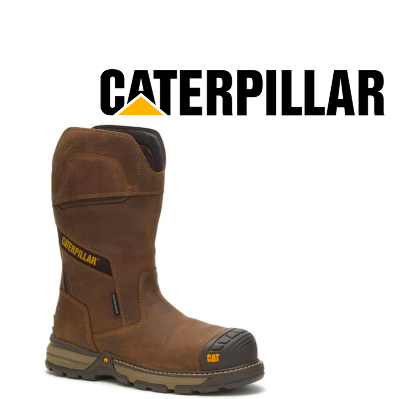 CATERPILLAR Men's Work Boot  Excavator Superlite  Waterproof Composite P91448
