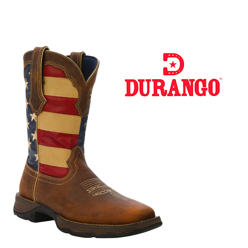 DURANGO Women's Rebel Patriot Western Boot RD4414