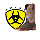 Bota vaquera Relentless Denton Caiman Belly para hombre de ARIAT, 10035922 