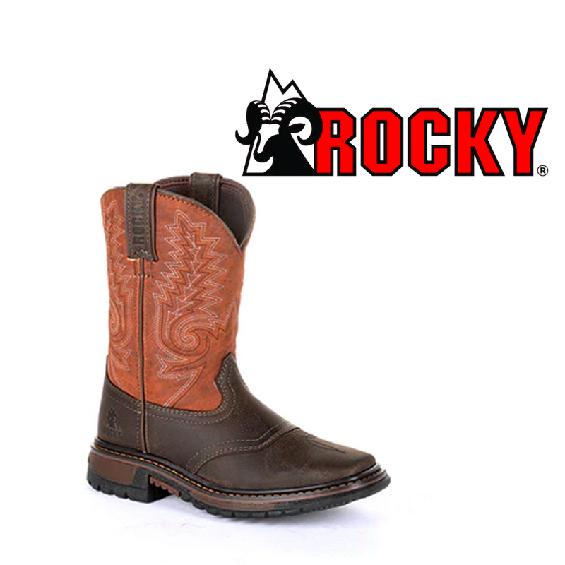 ROCKY Kid's Ride FLX Western Boot RKW0257Y