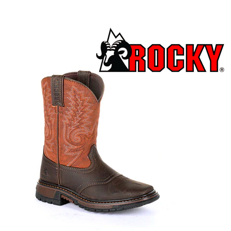 ROCKY Kid's Ride FLX Western Boot RKW0257C