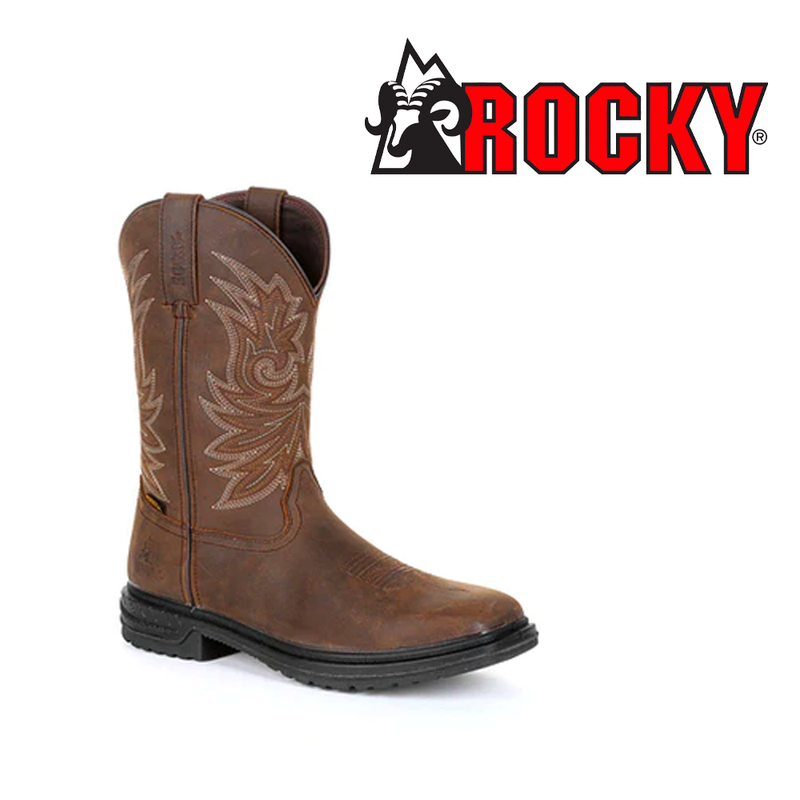 ROCKY Men's Worksmart 11 Inch Waterproof Composite Toe RKW0277