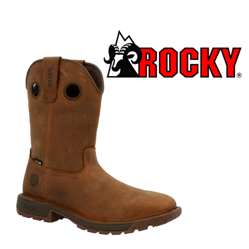 ROCKY Men's Legacy 32 10 Inch In Height Waterproof Steel Toe RKW0339