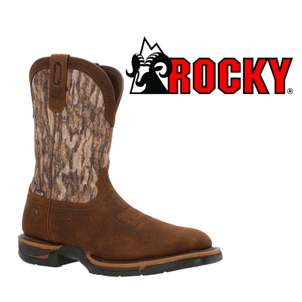 Rocky long range 2025 waterproof western boot
