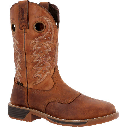 ROCKY Men's Rugged Trail Steel 11 Inch Toe Waterproof Western Boot RKW0392