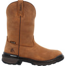 Botas de trabajo impermeables y sin cordones ROCKY Rams Horn para hombre RKW0395